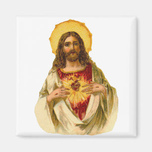 Jesus Kristus vår Lord Helig Hjärta Magnet