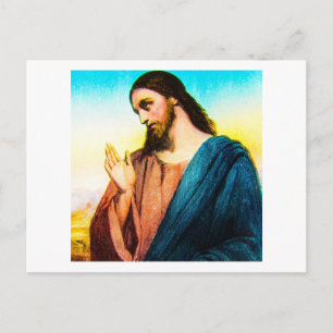 Jesus Kristus Vintagens lamm Vykort