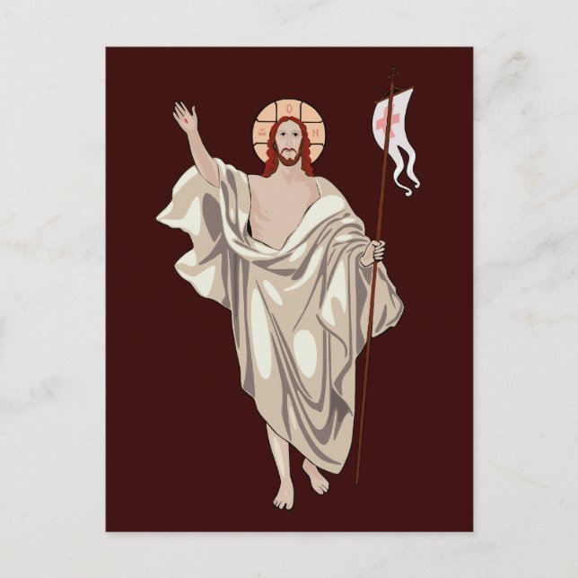 Jesus Kristus Vykort (Framsida)