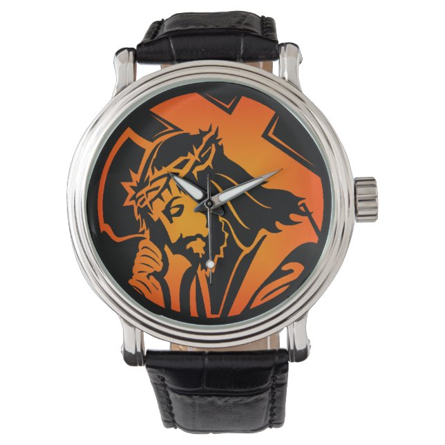 Jesus Kristus Watch Armbandsur (Framsida)