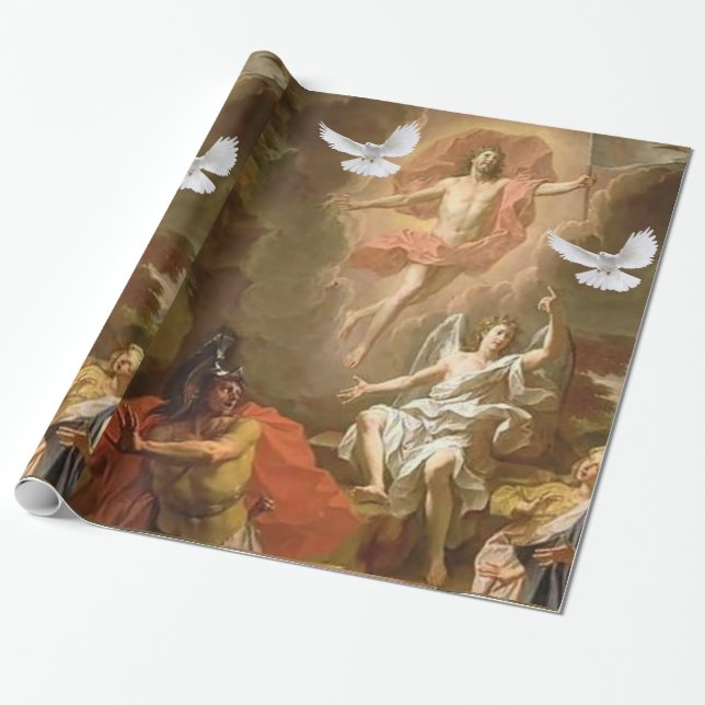 Jesus Kristus Wrapping papper Presentpapper (Utrullad)