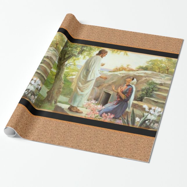 Jesus Kristus Wrapping papper Presentpapper (Utrullad)