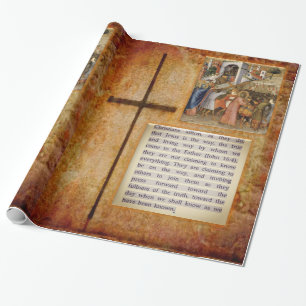 Jesus Kristus Wrapping papper Presentpapper