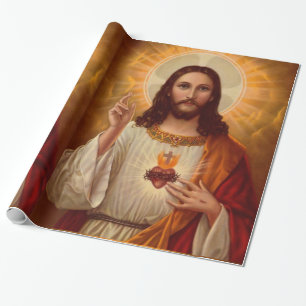 Jesus Kristus Wrapping papper Presentpapper