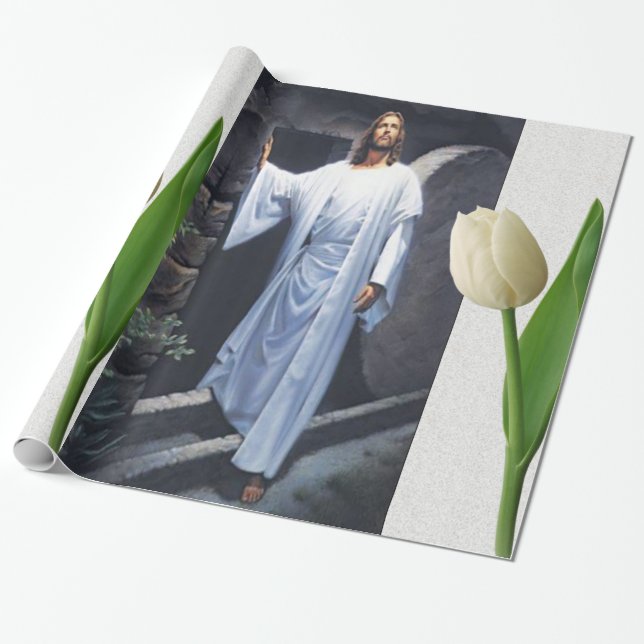 Jesus Kristus Wrapping papper Presentpapper (Utrullad)