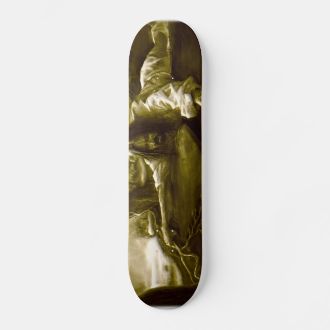Jesus Kristusdödskamp i trädgården av Gethsemane Skateboard Bräda 21,5 Cm (Framsida)