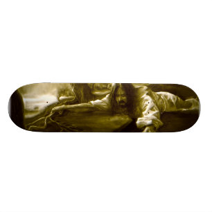 Jesus Kristusdödskamp i trädgården av Gethsemane Skateboard Bräda 21,5 Cm