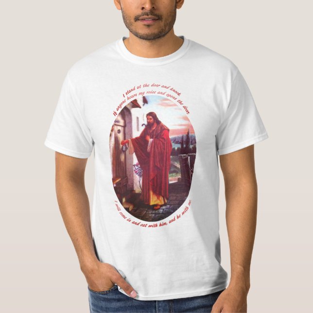 Jesus Kristusknackning på den religiösa T Shirt (Framsida)