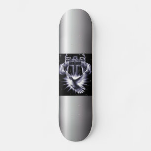 Jesus Kristuskrona av taggar och duvan Skateboard Bräda 21,5 Cm
