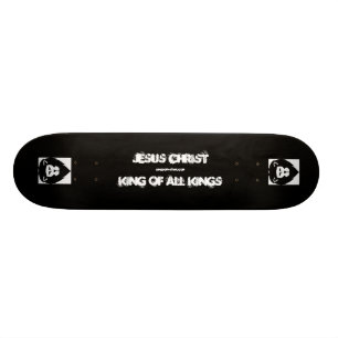 Jesus Kristuskung Skateboard Bräda 20 Cm
