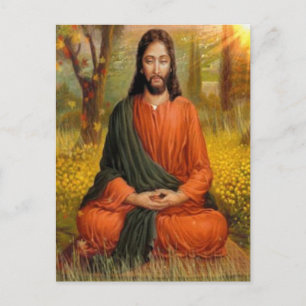 Jesus Kristusmeditation Vykort