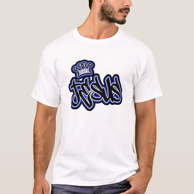 JESUS KRONA 3 TEE (Framsida)