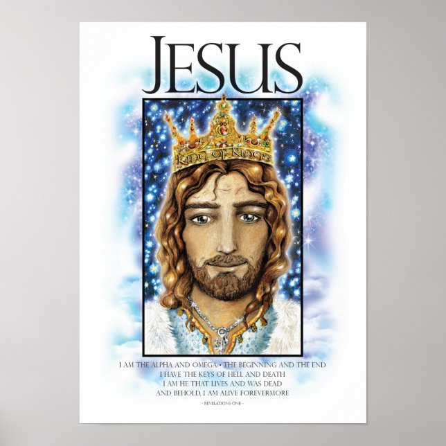 Jesus: Kung i Kung Poster (Framsidan)