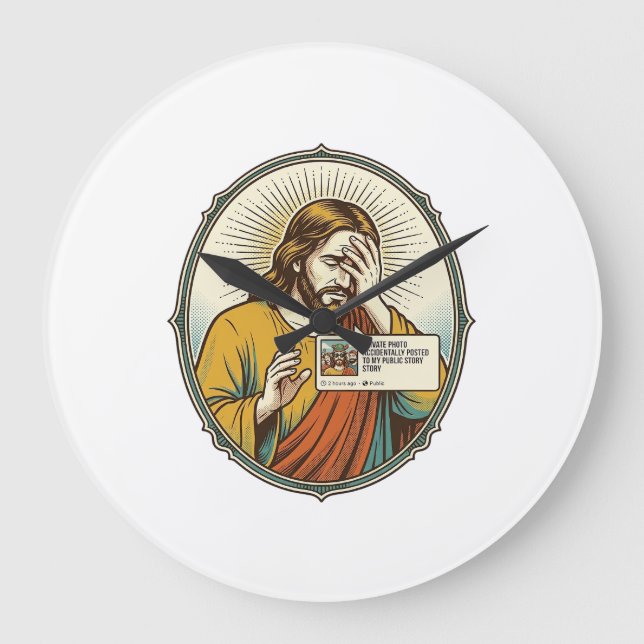Jesus Lade Till Berättelse Istället För Direktmedd Stor Klocka (Framsida)