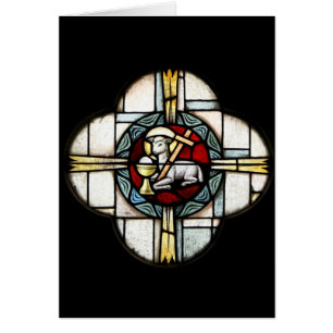 Jesus Lamb av guden Hälsningskort