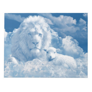 JESUS, LAMB OCH JESUS, LEJONA ANTECKNINGSBLOCK