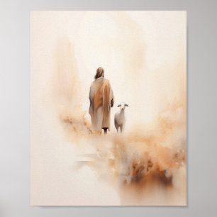 Jesus Lämnar 99, Borttappaden får, digital utskrif Poster