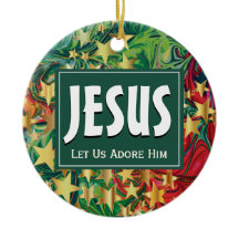 JESUS låt oss Adore honom jul