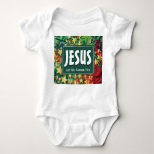 JESUS låt oss Adore honom jul T Shirt