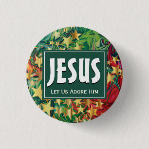 JESUS låter oss råda honom till jul Knapp