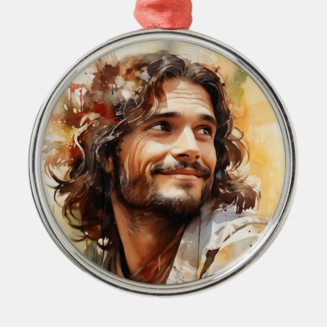 Jesus leende Ornament (Framsidan)