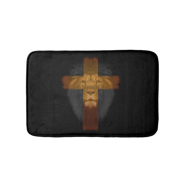 Jesus Lejon om Judah Bath Mat Badrumsmatta (Framsidan)