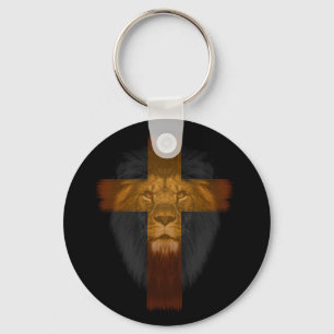 Jesus Lejon om Judah Keychain Nyckelring