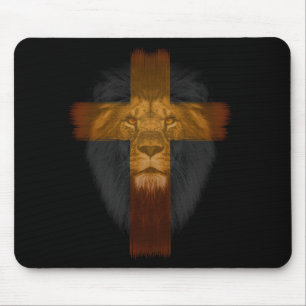 Jesus Lejon om Judah Mousepad Musmatta