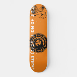 Jesus Lejonet av Juda Skateboard, 8 1/8" Däck Mini Skateboard Bräda 18,5 Cm
