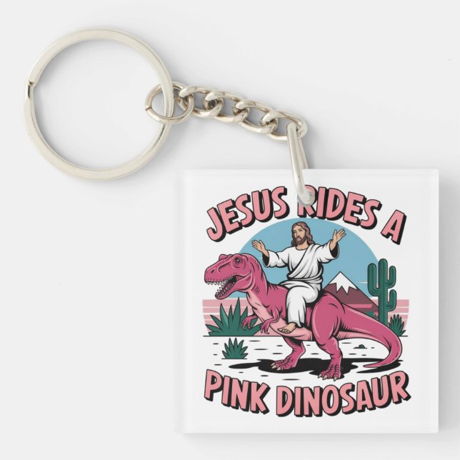 Jesus Lena, Jesus Rides A Rosa Dinosaurs (Framsidan)