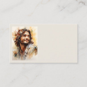 Jesus ler Affärskort Visitkort