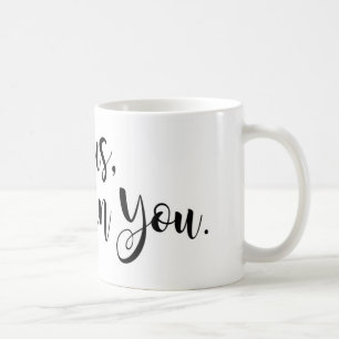Jesus litar på jag i dig kaffemugg