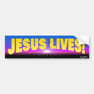 Jesus liv! bildekal