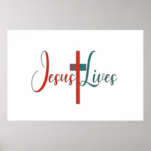 Jesus Lives Poster