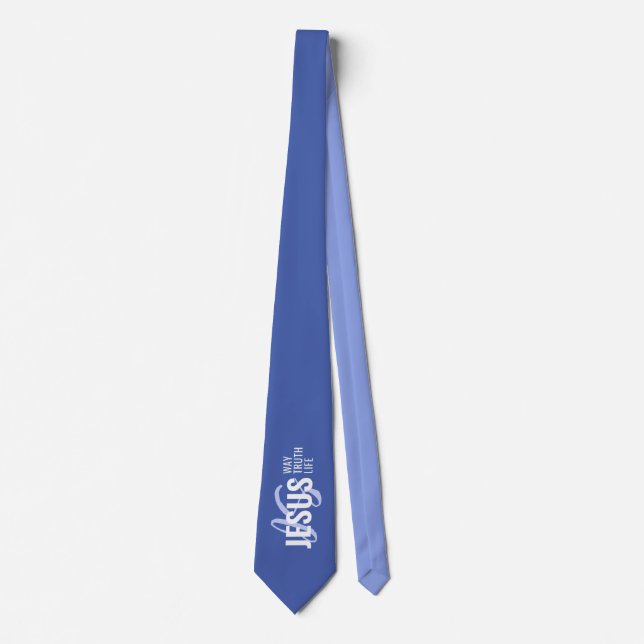 Jesus, livet, sanningen Neck Tie Slips (Framsida)