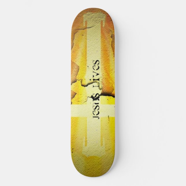 Jesus livSkateboard Mini Skateboard Bräda 18,7 Cm (Framsida)