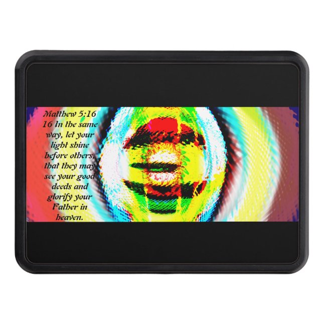 Jesus ljus dragkroksskydd (Framsidan)