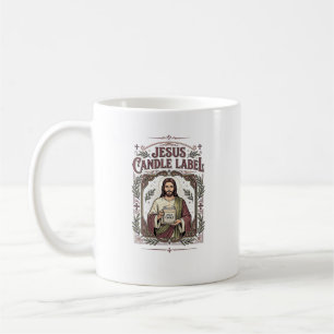 Jesus ljus etikett Jesus ljus kristen tro Vi Kaffemugg