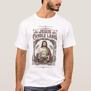 Jesus Ljus Label Jesus Ljus Kristet Förtroende Vi T Shirt