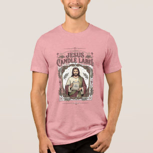 Jesus Ljus Label Jesus Ljus Kristet Förtroende Vi T Shirt