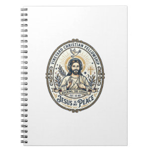 Jesus Lo Fi Studie Beats Estetisk Grafisk T-Shirt Anteckningsbok