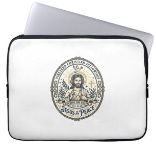 Jesus Lo Fi Studie Beats Estetisk Grafisk T-Shirt Laptop Fodral