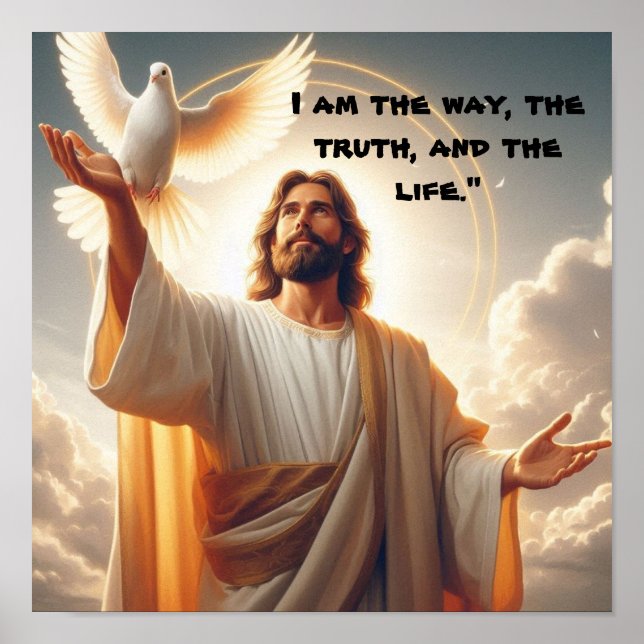 Jesus löften poster: poster (Framsidan)