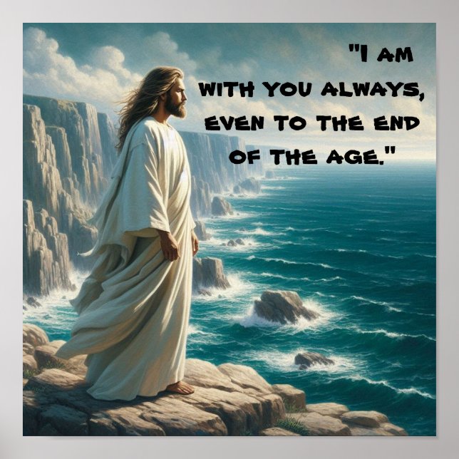 Jesus löften poster: poster (Framsidan)