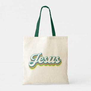 Jesus logotyp Art Tote Bag Tygkasse