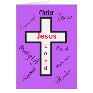 Jesus - Lord Hälsningskort