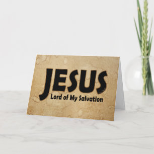 JESUS Lord of Salvation Kort