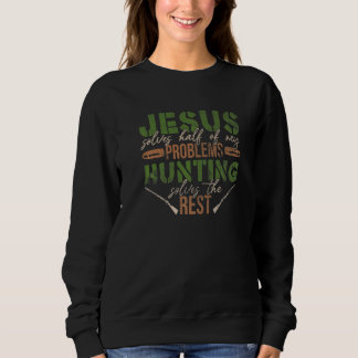 Jesus Löser Hälften Av Mina Problem Jagar Resten D T Shirt