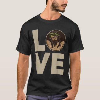 Jesus Love  Crucified Jesus Christian  T Shirt