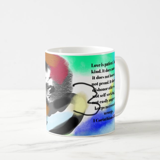 jesus love  kaffemugg (Framsida höger)